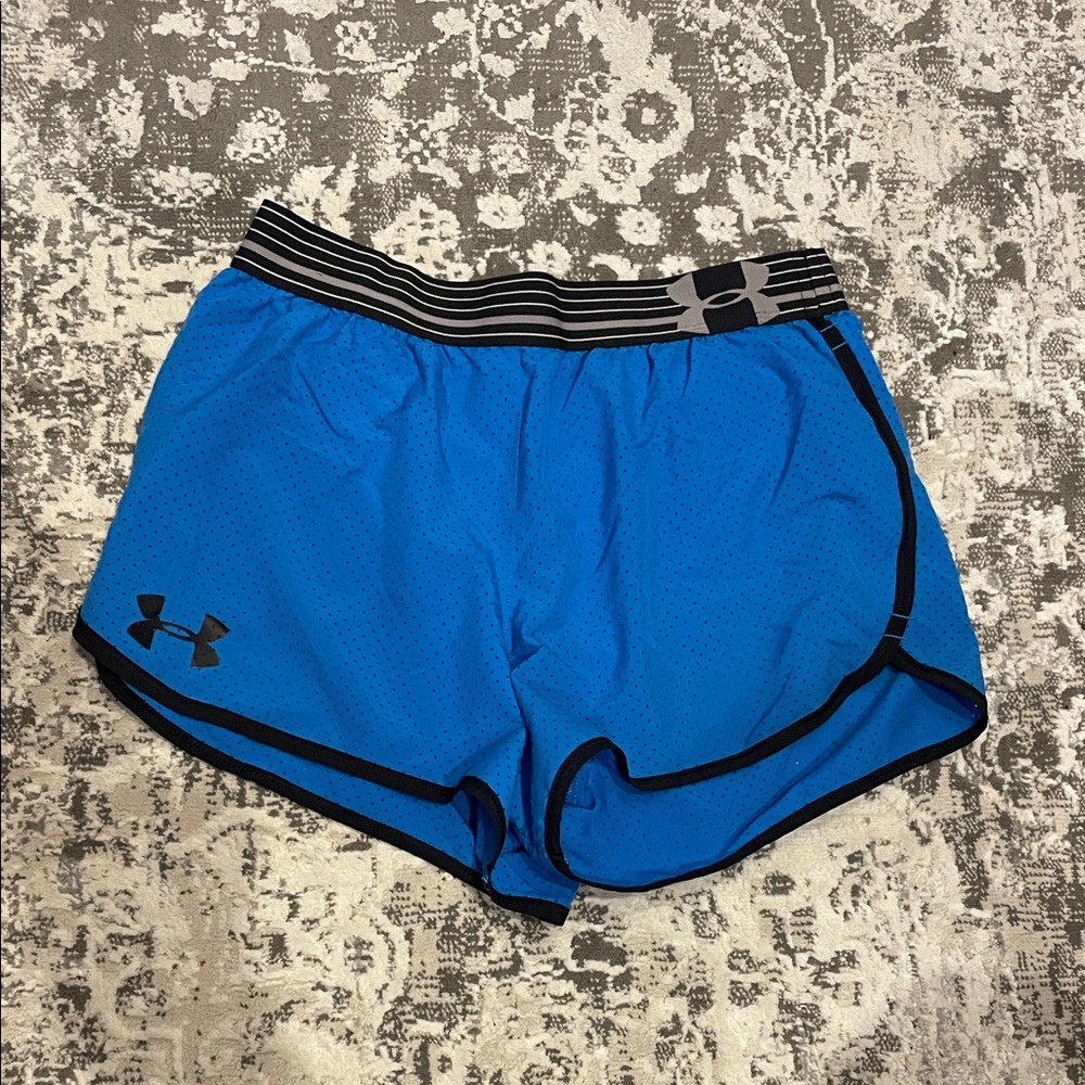 Under Armour Women's Vibrant Blue Athletic Shorts